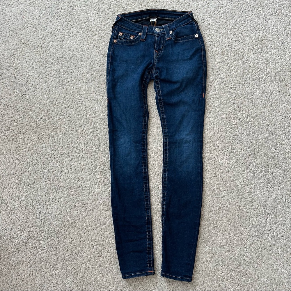Women's Dark Blue Jeans